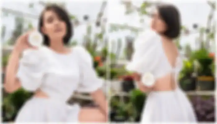 Potret Amanda Manopo pakai backless dress pamer punggung mulus, tato di pinggang jadi sorotan netizen. 