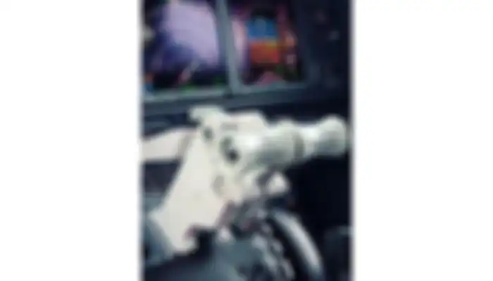 Tuas throttle di kokpit B737.