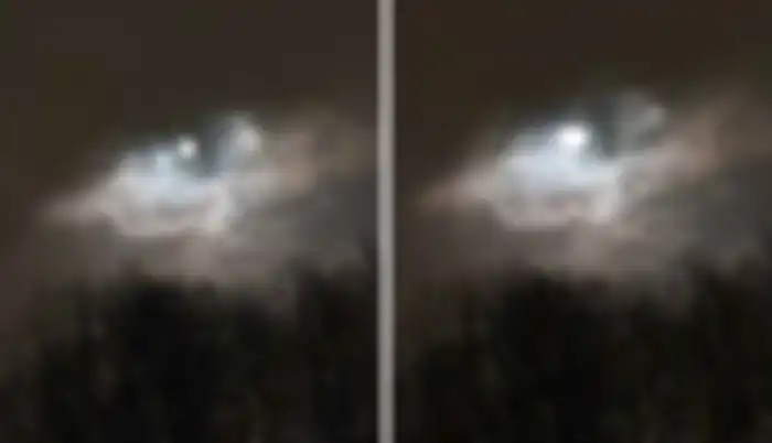Fenomena mata yang muncul di langit Inggris setelah Badai Ciara.