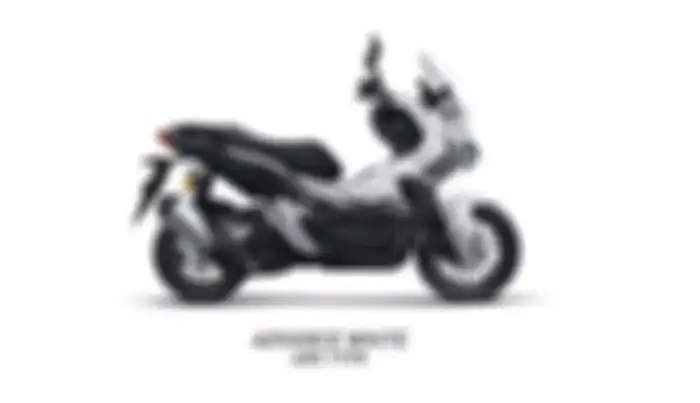 Honda ADV 150 ABS warna Advanced White yang sempat beredar di Indonesia.