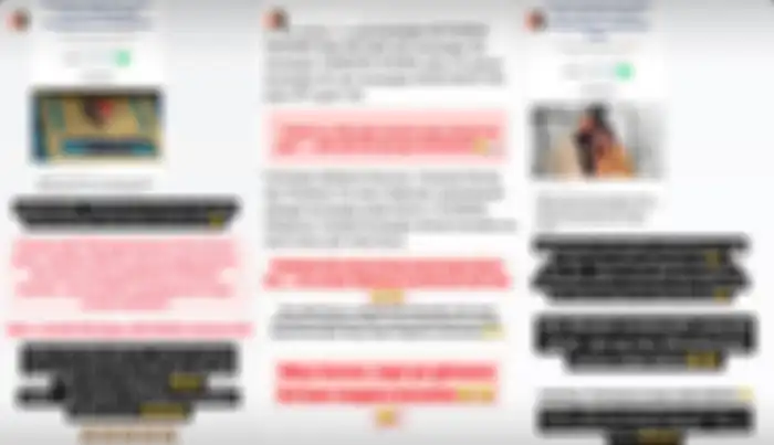 Kolase postingan klarifikasi Vanessa Khong usai ditetapkan jadi tersangka kasus binomo Indra Kenz