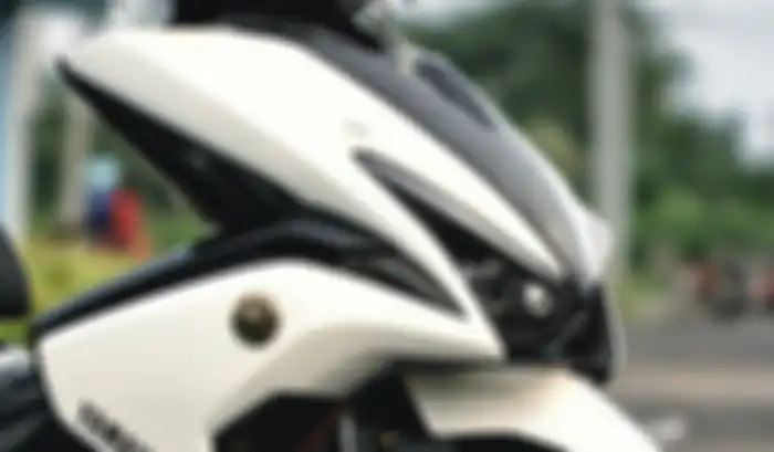 Modifikasi Yamaha Aerox, headlamp pakai projie AES