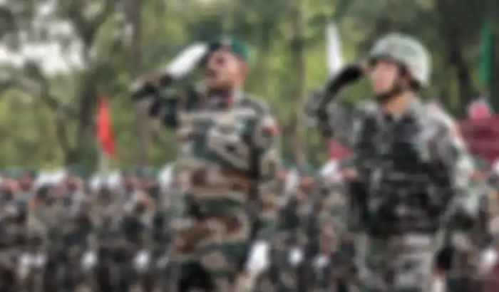 Pasukan India dan China