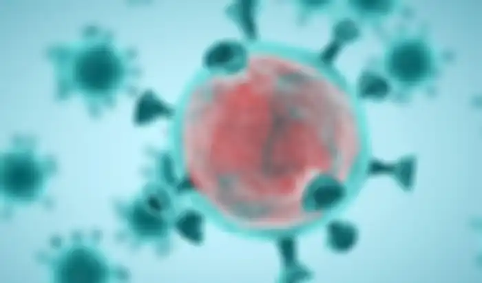 Ilustrasi virus corona