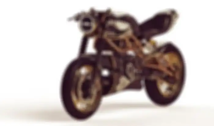 Motor 2-tak 250 cc buatan Langen Motorcycles