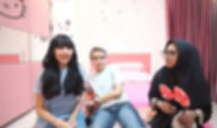 Saat Lucinta dan Abash di wawancara Ria Ricis