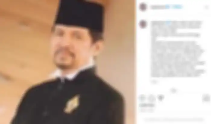 Potret mendiang ayah Anjasmara yang pernah menikah dengan Rachmawati Soekarnoputri