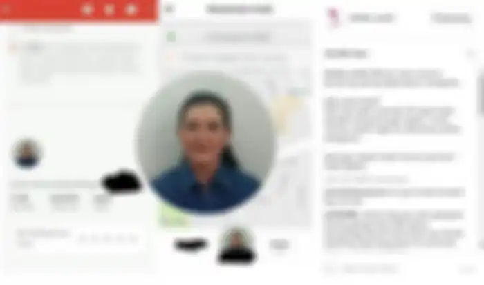 Info yang membuktikan Darti Manulang jadi driver taksi online 