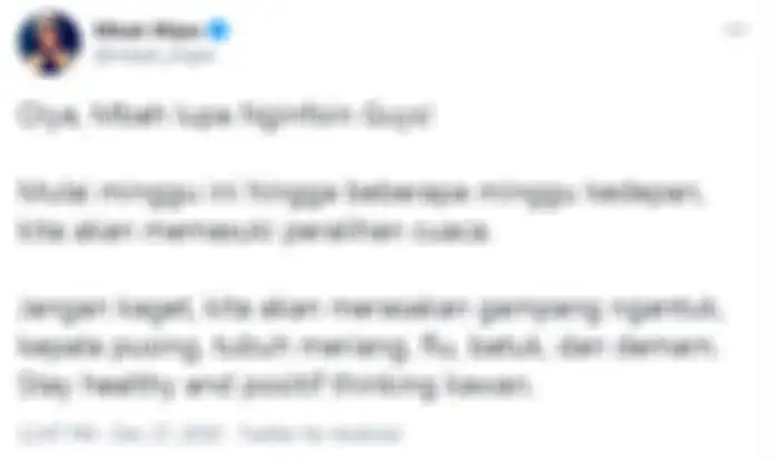 Ramalan Mbah Mijan di akhir tahun 2020