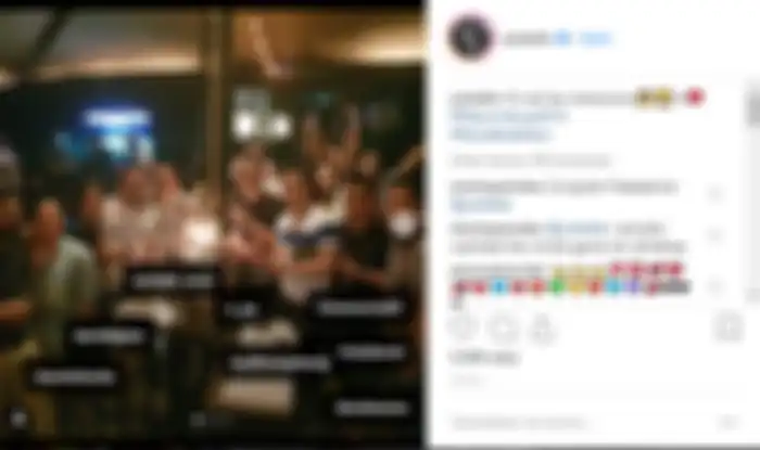 Potret kebersamaan Julie dan David