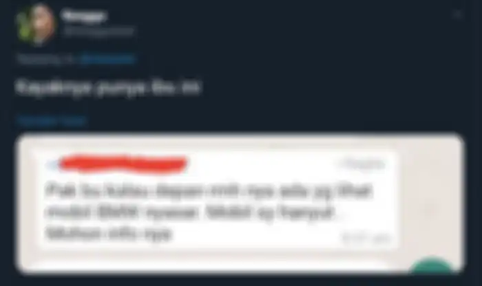 Viral pemilik mobil BWM hanyut mencari mobilnya