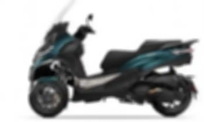 Bocoran tampak samping Piaggio MP3 2022.