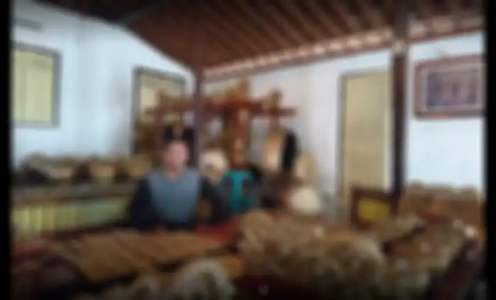 Gamelan di dalam rumah SBY