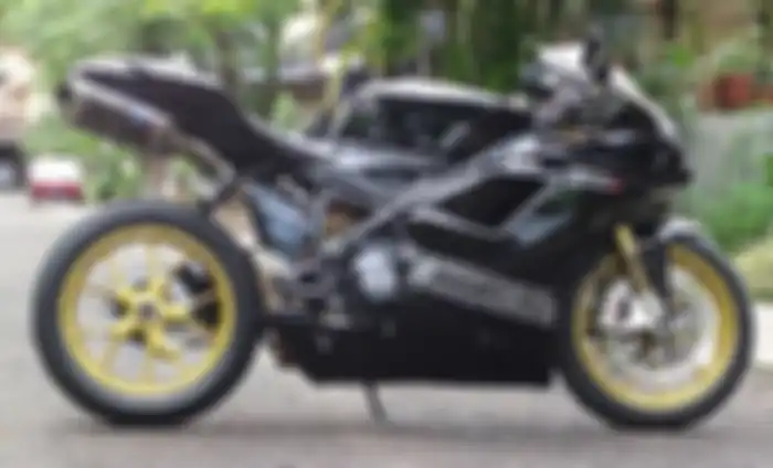 Ducati 848 yang dibawa kabur saat test ride