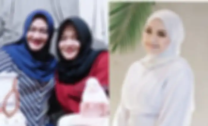 Putri Delina dan Lina Jubaedah (kiri), Nathalie Holscher (kanan)
