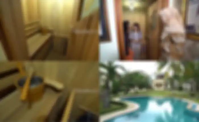 Sauna di rumah Ingrid Kansil