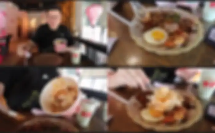 Makanan di restoran Chelsea Olivia dan Glenn Alinskie