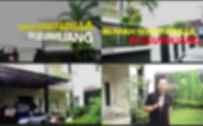 Tampilan luar rumah Ivan Fadilla di Bogor