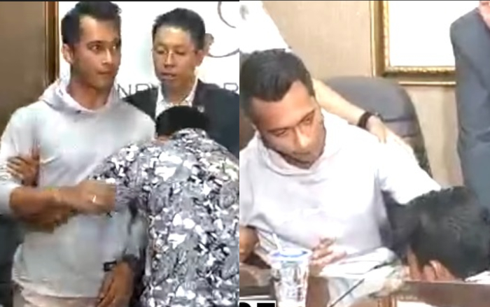 Sesumbar Bakal Kirim Santet dan Bunuh Anak Eza Gionino Sampai Muntah Darah, Penjual Ikan Arwana Malah Nangis Nyaris Sujud saat Ketemu sang Artis