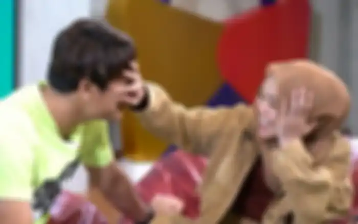 Rizky Billar dan Lesty Kejora.