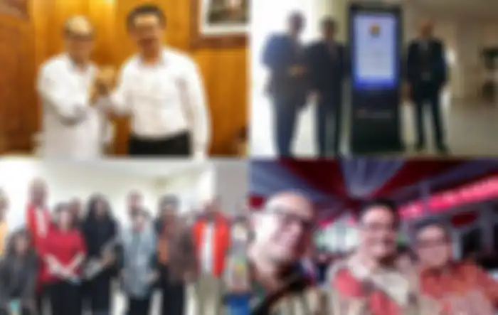Romy Soekarno kerap bertemu tokoh publik.