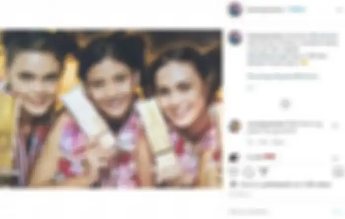 potret luna maya saat masih kinyis-kinyis