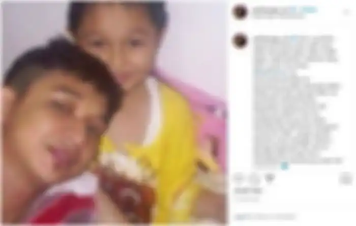 Foto jadul Pasha Ungu bersama anak sulungnya, Kiesha Alvaro