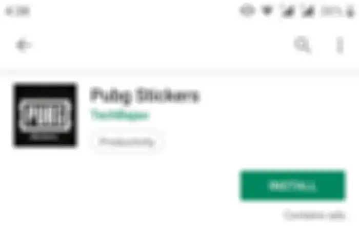 Download PUBG Stickers