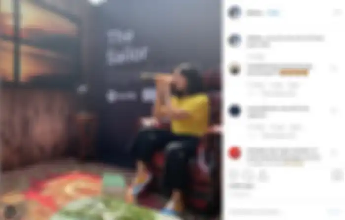 unggahan pertama Alleia, putri Ariel NOAH