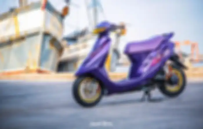 Modifikasi Honda Dio AF28 asal China.