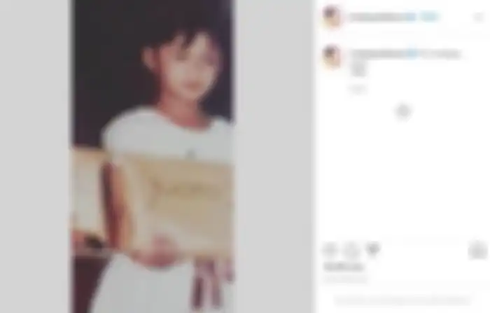 Foto masa kecil Krisdayanti