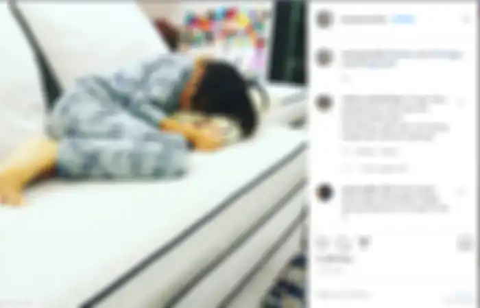 Unggahan ibunda Bunga Citra Lestari yang perlihatkan Noah Sinclair usai sahur