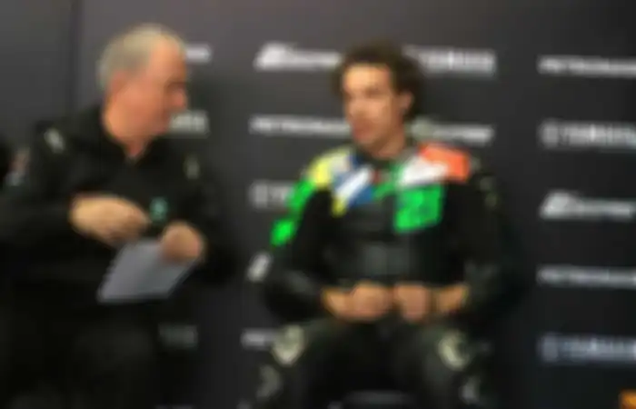 Eks crew chief Maverick Vinales, Ramon Forcada (kiri) menangani Franco Morbidelli di tim satelit Yamaha