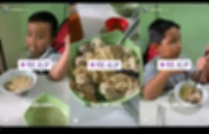 Anak-anak Ardi Bakrie makan di warung sederhana