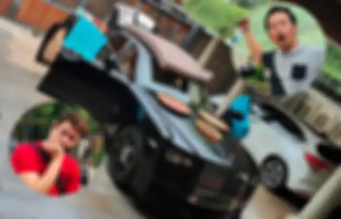 Saat Roll Royce Rp 15 Milyar milik Raffi Ahmad pindah tangan ke Denny Cagur. 