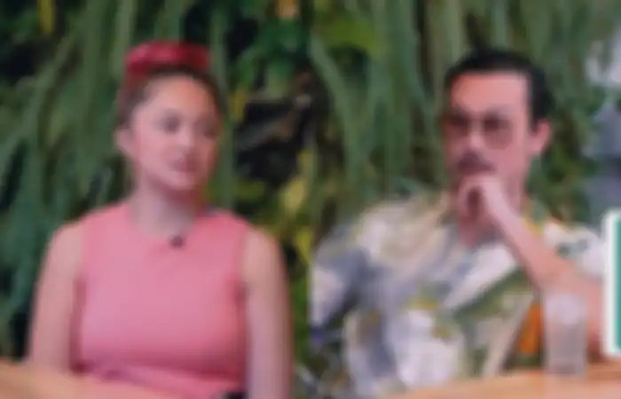 Kolase foto Marshanda dan Denny Sumargo.