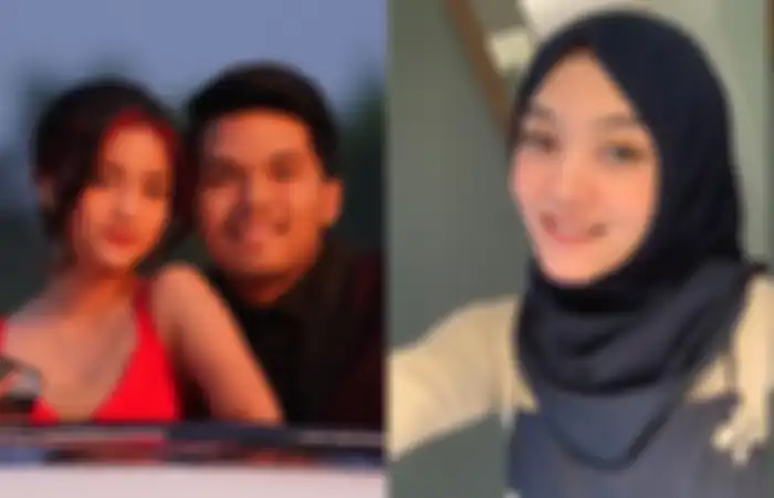 Foto: Kolase foto Fuji - Thariq Halilintar dan Putri Delina