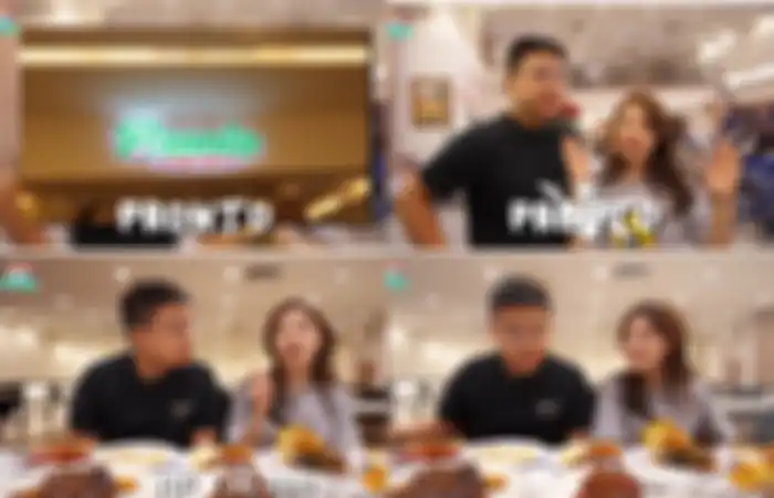 Youtuber Ken & Grat makan di restoran milik Erick Thohir