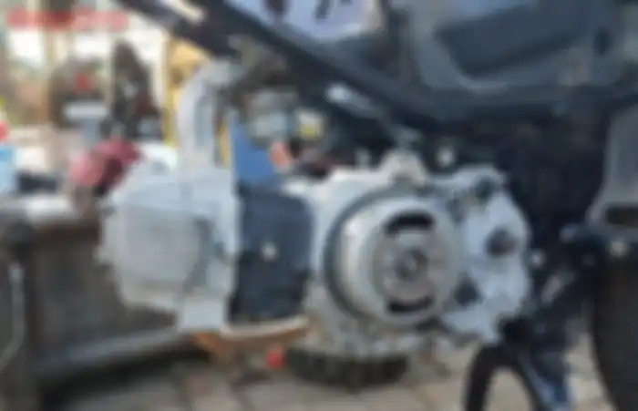 Perhatikan kondisi mesin Honda Win bekas