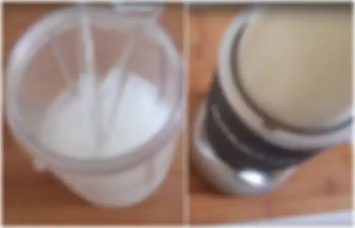 Nasi yang matang di blender