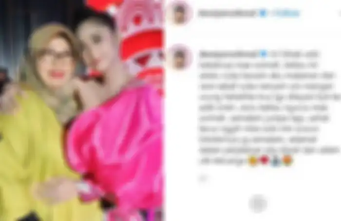 Kedekatan Dewi Perssik dengan kakak kandung Soimah 