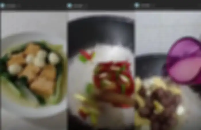 Masakan Umi Pipik yang tampil begitu menggoda