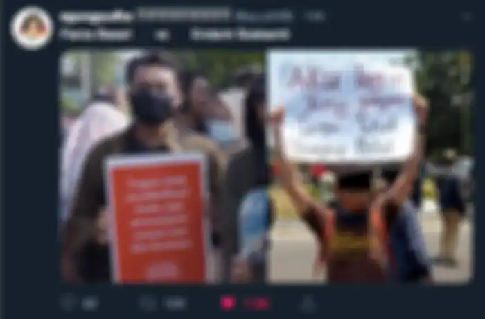 Poster lucu demo mahasiswa