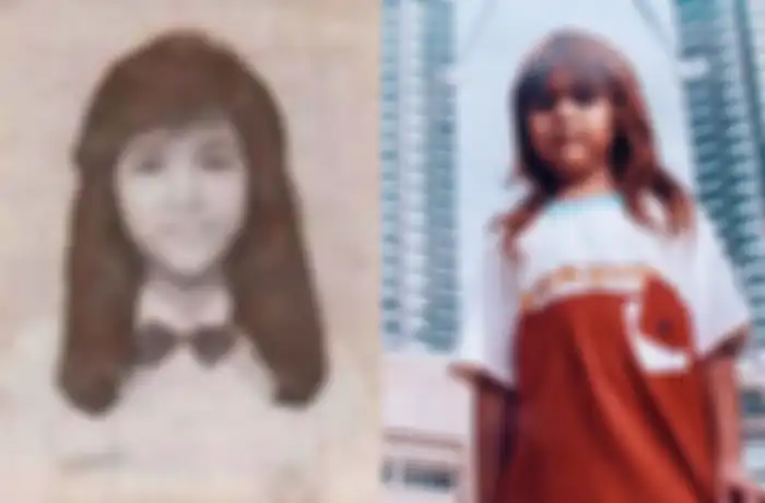 Penampilan Maia Estianty saat masih muda dan EL ketika kecil