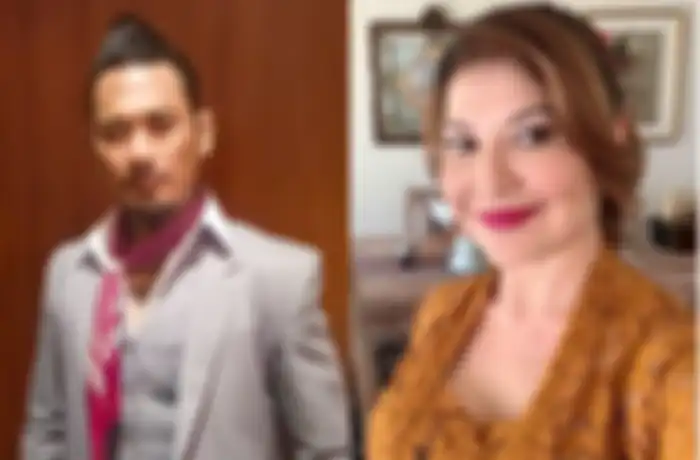 Jerinx SID dan Tamara Bleszynski 