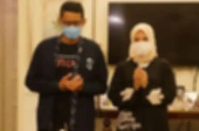 Sandiaga Uno dan istri, Nur Asia, dinyatakan positif terpapar virus corona. 