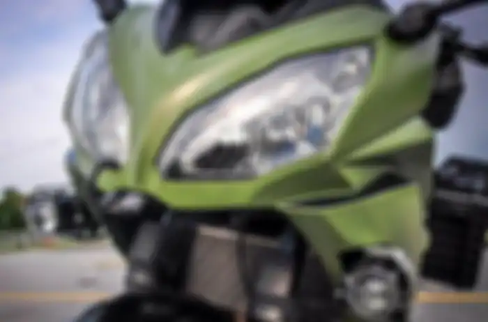 Lampu Depan Kawasaki 650 Modif Turing