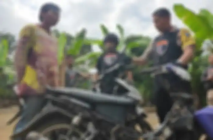Yamaha Vega R bodong milik sebuah keluarga kaya