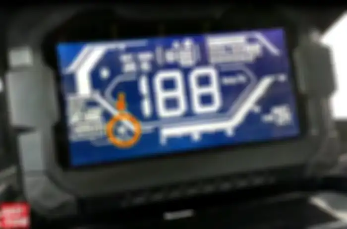 Ada logo kristal es di speedometer Honda ADV150