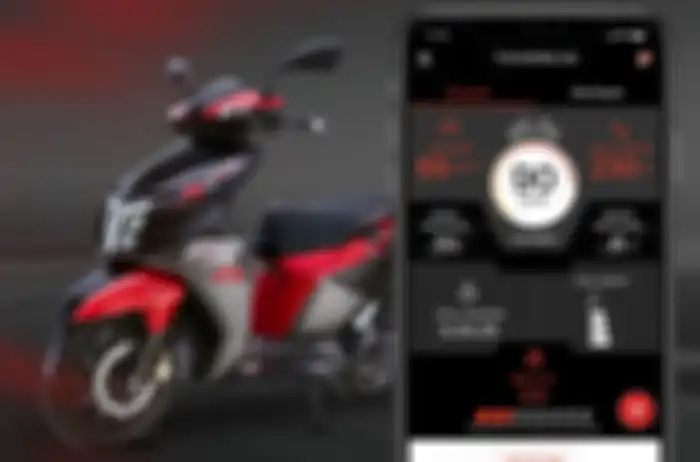 Aplikasi TVS Ntorq 125 termasuk canggih
